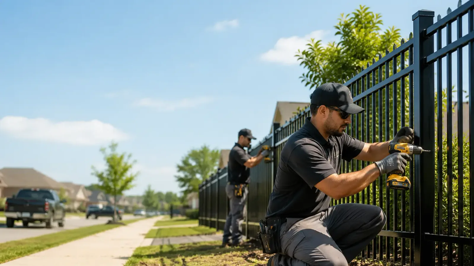 Metal Fence Installation in Buckingham, PA